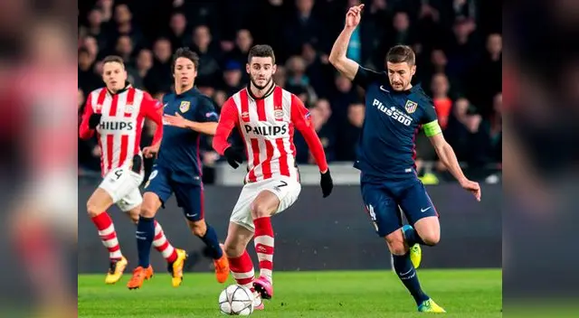 Atlético de Madrid vs. PSV EN VIVO: igualan 0-0 por Champions League.