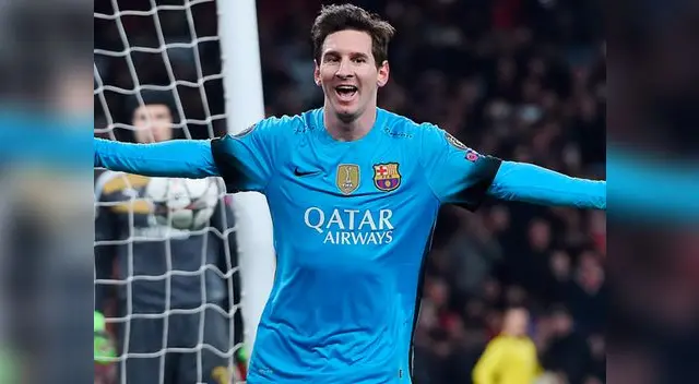 Messi y el ras de campo Messi y el ras de campo