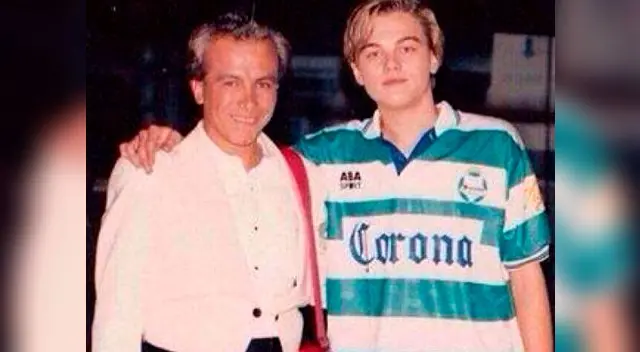 Leonardo DiCaprio y su inédita foto con camiseta del Santos Laguna
