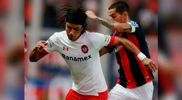 San Lorenzo vs. Toluca: Con Christian Cueva, 'Diablos Rojos' empatan 1-1 San Lorenzo vs. Toluca: Con Christian Cueva, 'Diablos Rojos' empatan 1-1