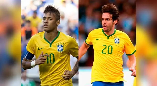 Neymar y Kaká comandan convoctaria de Brasil Neymar y Kaká comandan convoctaria de Brasil