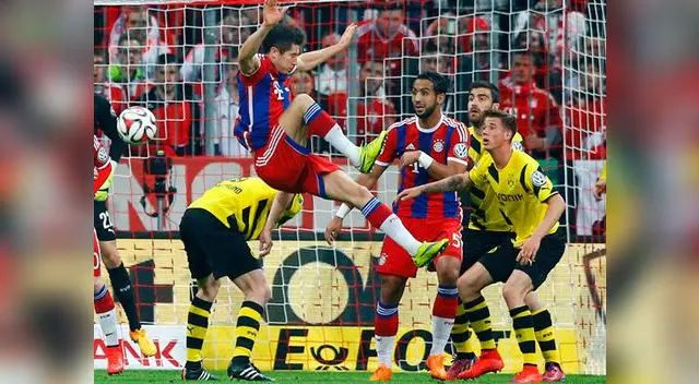 La espectacular publicidad de cara al duelo del Borussia ante el Bayer Munich