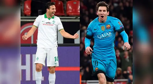 Claudio Pizarro y Lionel Messi anotaron un hat-trick a mitad de semana en Europa. Claudio Pizarro y Lionel Messi anotaron un hat-trick a mitad de semana en Europa.