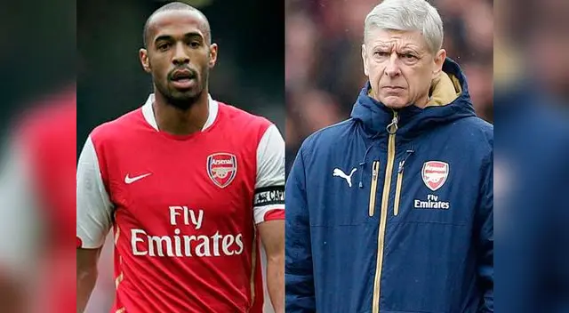 Thierry Henry y Arsene Wenger en fuego cruzado Thierry Henry y Arsene Wenger en fuego cruzado