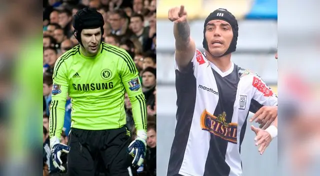 Petr Cech y Leandro Frleitas sufrieron una lesiones en el cráneo. Se recuperaron y volvieron al fútbol. 