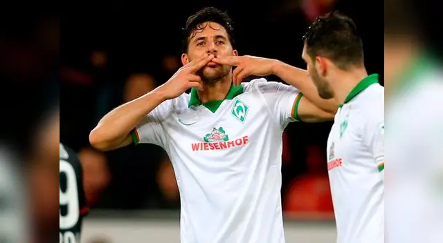 Werder Bremen con Claudio Pizarro sale por la victoria ante Hannover 96 Werder Bremen con Claudio Pizarro sale por la victoria ante Hannover 96