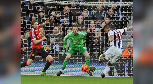Manchester United vs. West Brom EN VIVO: momento del gol de Rondón Manchester United vs. West Brom EN VIVO: momento del gol de Rondón