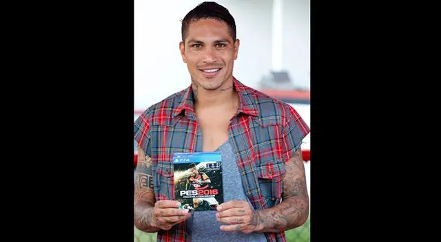 Paolo Guerrero promociona portada de Pes2016 de Brasil. Paolo Guerrero promociona portada de Pes2016 de Brasil.
