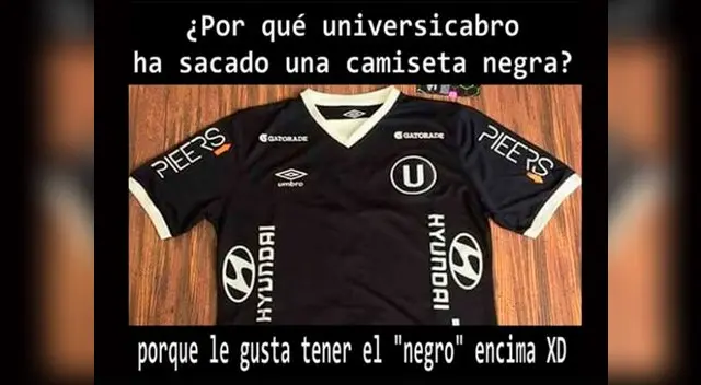 Memes sobre nueva camiseta de Universitario Memes sobre nueva camiseta de Universitario