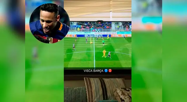 Barcelona vs. Eibar: Neymar y su eufórico festejo tras el gol de Munir Barcelona vs. Eibar: Neymar y su eufórico festejo tras el gol de Munir
