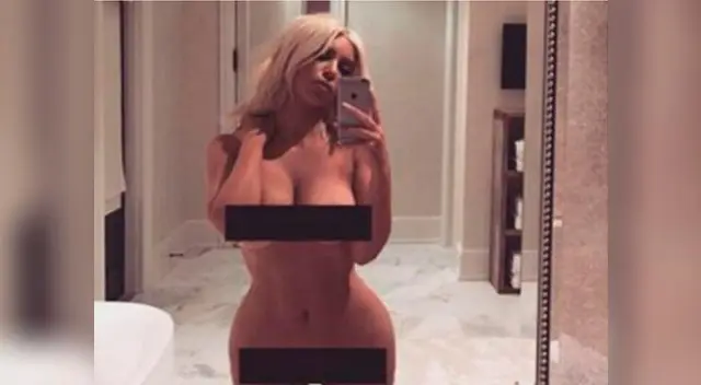 Kim Kardashian luce infartante figura