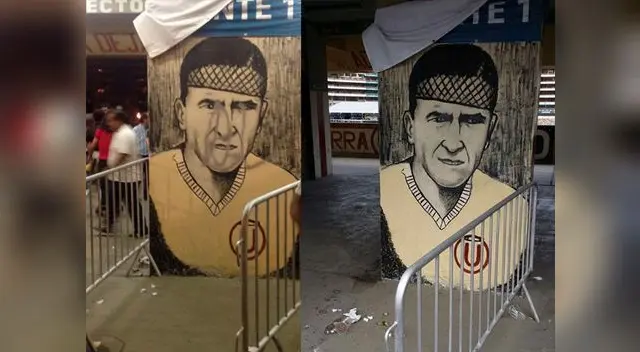 Universitario: Hinchas 'cremas' limpian murales dañados por hinchas de Alianza Lima Universitario: Hinchas 'cremas' limpian murales dañados por hinchas de Alianza Lima