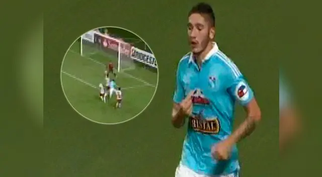 Santiago Silva celebra su conquista a Peñarol.