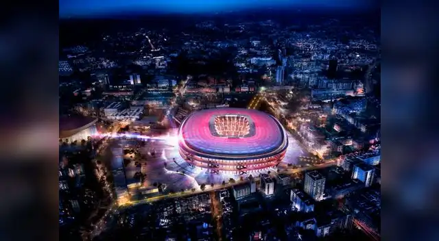 Barcelona presenta una gran remodelación de su estadio
