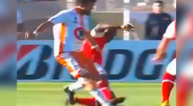 Falta desleal en Copa Libertadores Falta desleal en Copa Libertadores