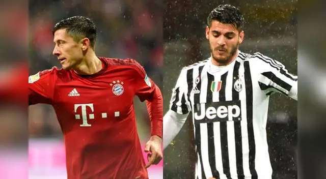 Robert Lewandowski y Alvaro Morata, rotundo no al Real Madrid Robert Lewandowski y Alvaro Morata, rotundo no al Real Madrid