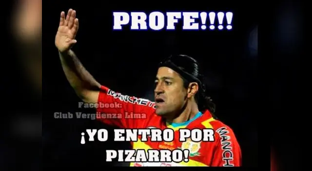 Memes sobre la lesión de Claudio Pizarro