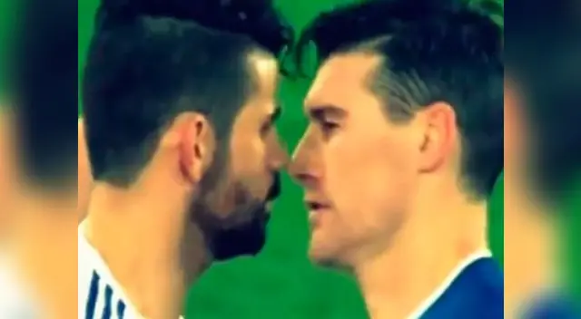 Diego Costa fue expulsado del partido en FA Cup