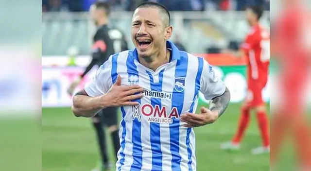 Gianluca Lapadula anotó golazo en Serie B Gianluca Lapadula anotó golazo en Serie B