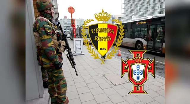 Finalmente el amistoso entre Bélgica y Portugal no se jugará en Bruselas.