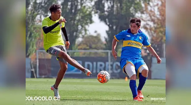 Christofer Gonzales anota el 4-0 de Colo Colo ante Deportes Rengo. Christofer Gonzales anota el 4-0 de Colo Colo ante Deportes Rengo.
