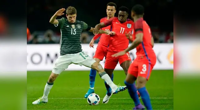 Inglaterra remontó y venció 3-2 a Inglaterra en amistoso internacional. Inglaterra remontó y venció 3-2 a Inglaterra en amistoso internacional.