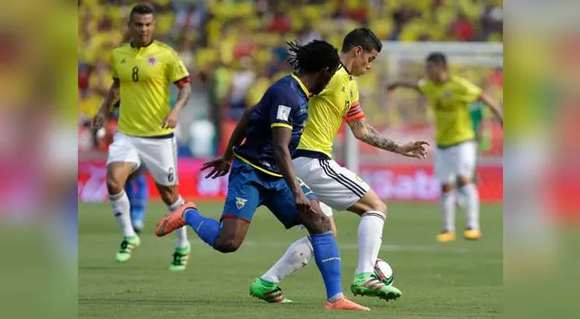 Colombia vs. Ecuador: James Rodríguez participó en dos goles 'cafeteros' Colombia vs. Ecuador: James Rodríguez participó en dos goles 'cafeteros'