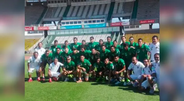 Llegaron anoche y hoy reconocieron el estadio Mario Alberto Kempes. 