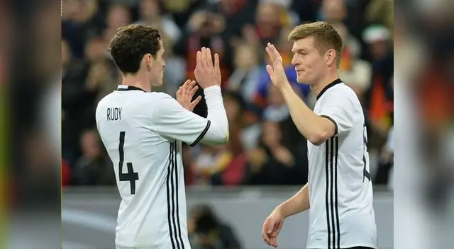 Alemania vs. Italia: Toni Kroos celebra su tanto ante la 'azzurri' Alemania vs. Italia: Toni Kroos celebra su tanto ante la 'azzurri'