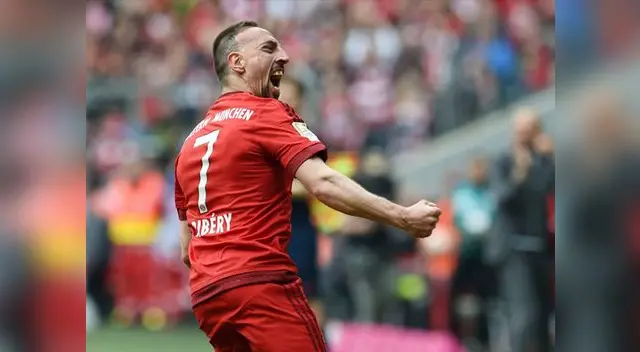 Bayern Múnich vs. Eintracht Frankfurt: Franck Ribéry anotó su segundo gol en la temporada