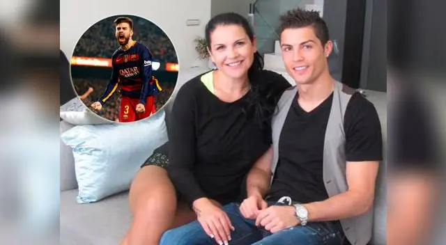 Katia Aveiro salió en defensa de su hermano Cristiano y le fue con todo a Piqué.