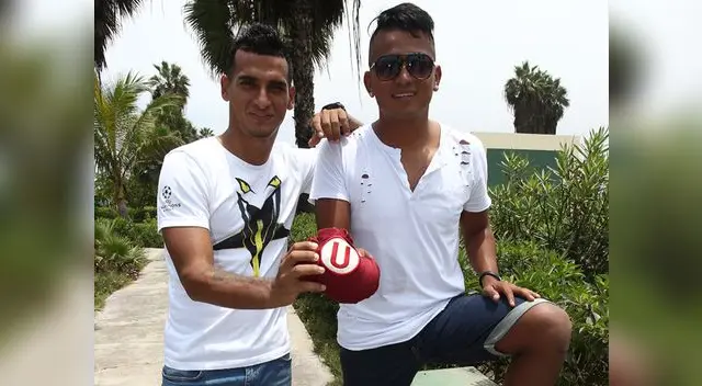 Miguel Trauco y Diego Chávez posan para el lente de LÍBERO. Miguel Trauco y Diego Chávez posan para el lente de LÍBERO.