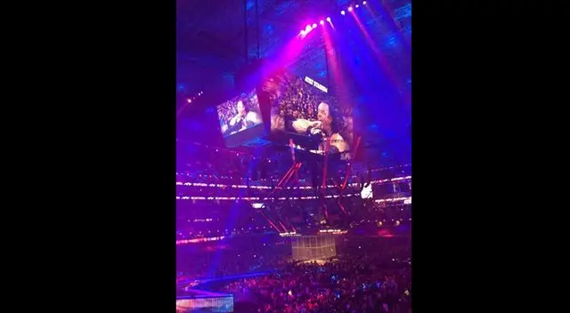 Wrestlemania 32: Líbero estuvo presente en el evento más grande de la WWE Wrestlemania 32: Líbero estuvo presente en el evento más grande de la WWE