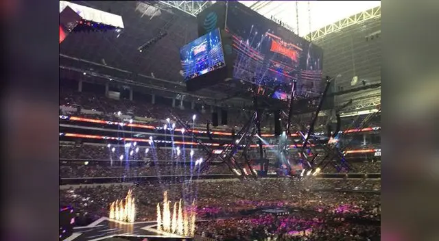 Wrestlemania 32: Líbero estuvo presente en el evento más grande de la WWE Wrestlemania 32: Líbero estuvo presente en el evento más grande de la WWE