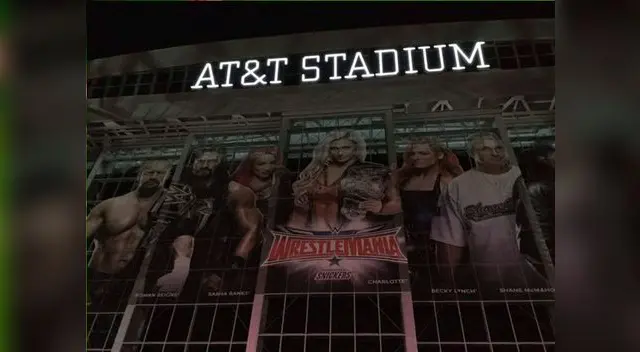 Wrestlemania 32: Líbero estuvo presente en el evento más grande de la WWE Wrestlemania 32: Líbero estuvo presente en el evento más grande de la WWE