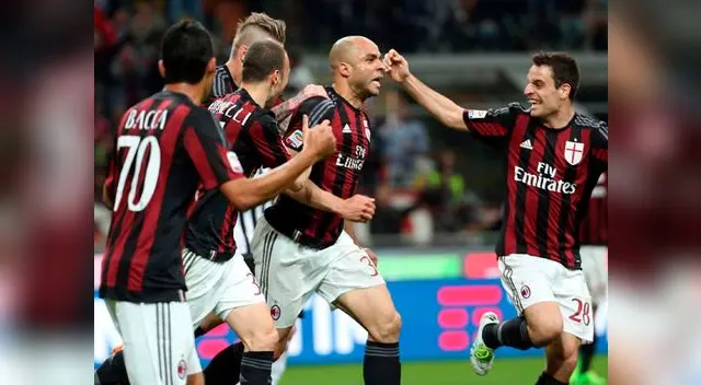 AC Milan vs. Juventus : así celebró Alex AC Milan vs. Juventus : así celebró Alex