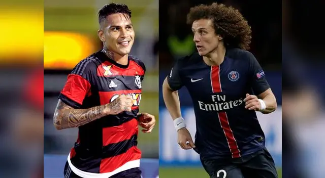 Paolo Guerrero enfrentaría nuevamente a David Luiz, ahora en un Flamengo vs. PSG. Paolo Guerrero enfrentaría nuevamente a David Luiz, ahora en un Flamengo vs. PSG.