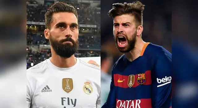 Álvaro Arbeloa y Gerard Piqué intercambiaron duros entredichos en redes sociales. Álvaro Arbeloa y Gerard Piqué intercambiaron duros entredichos en redes sociales.