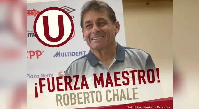 Universitario le expresó su apoyo a través de su cuenta oficial de Facebook