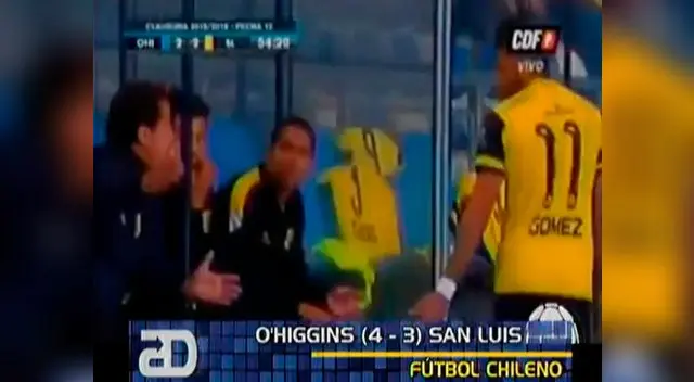 Universitario: ¿ex 'crema', Alexi Gómez cometió un nuevo acto indisciplina en San Luis de Quillota?