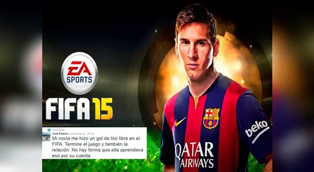 FIFA 16: usuario hace reveladora confesión en Twitter tras 'partido' con su pareja. FIFA 16: usuario hace reveladora confesión en Twitter tras 'partido' con su pareja.