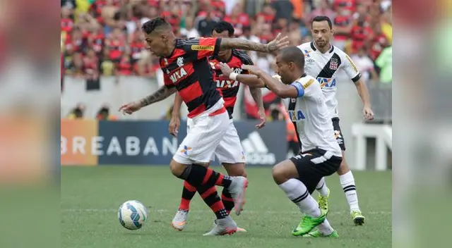 Con Paolo Guerrero, Flamengo va por la victoria Con Paolo Guerrero, Flamengo va por la victoria