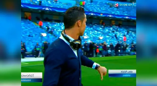 Cristiano Ronaldo confirma su baja en el Real Madrid vs. Manchester City.