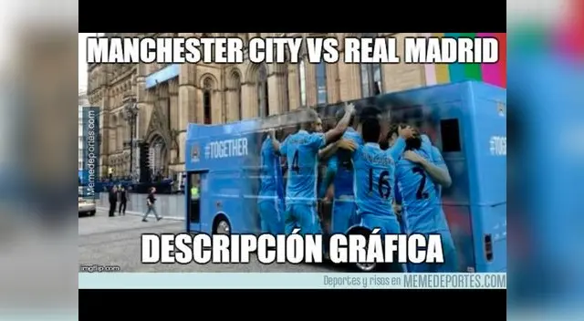 Real Madrid vs. Manchester City: los mejores memes del partido.