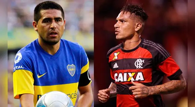 Juan Román Riquelme le dio su visto bueno a Paolo Guerrero en Boca Juniors.