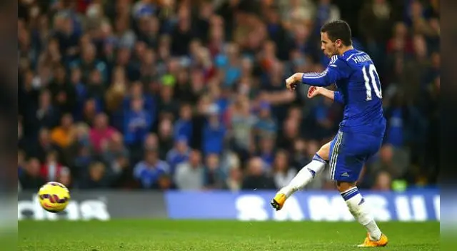 Leicester City: El golazo de Eden Hazard que significó una Premier League. Leicester City: El golazo de Eden Hazard que significó una Premier League.