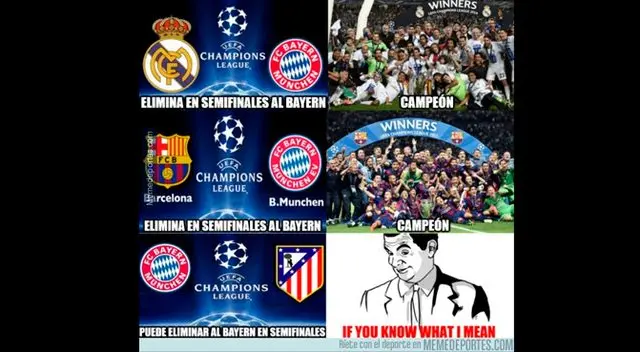Atlético de Madrid: los mejores memes de su pase a la final de la Champions League ante el Bayern Múnich Atlético de Madrid: los mejores memes de su pase a la final de la Champions League ante el Bayern Múnich