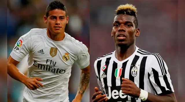 Real Madrid cedería a James Rodríguez como parte de pago para el traspaso de Paul Pogba.  Real Madrid cedería a James Rodríguez como parte de pago para el traspaso de Paul Pogba.