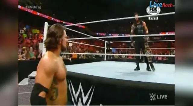 Styles es el retador al campeonato de la WWE de Roman Reigns