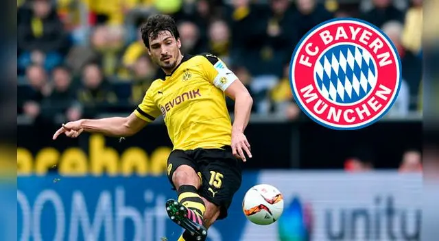 Bayern Múnich hizo oficial en su cuenta de Twitter fichaje de Mats Hummels Bayern Múnich hizo oficial en su cuenta de Twitter fichaje de Mats Hummels